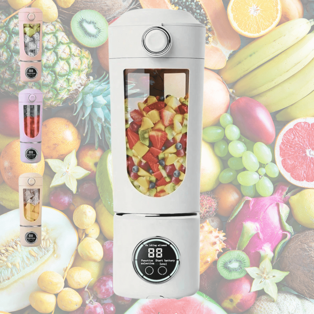 NexaBlend Go – Batidora portátil 2 en 1 para zumos y smoothies