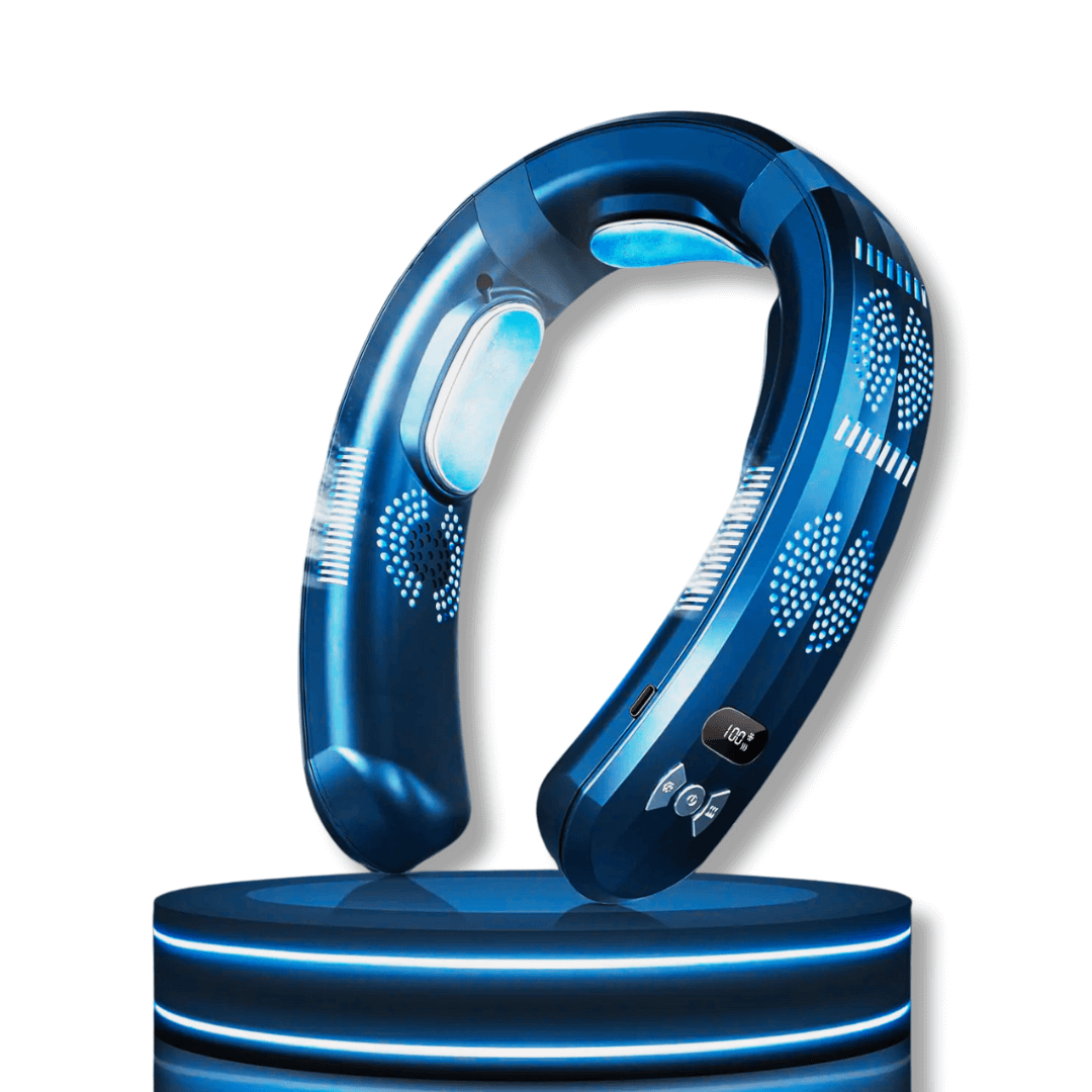 NexaBreeze Pro – Aire acondicionado portátil de cuello 3 en 1
