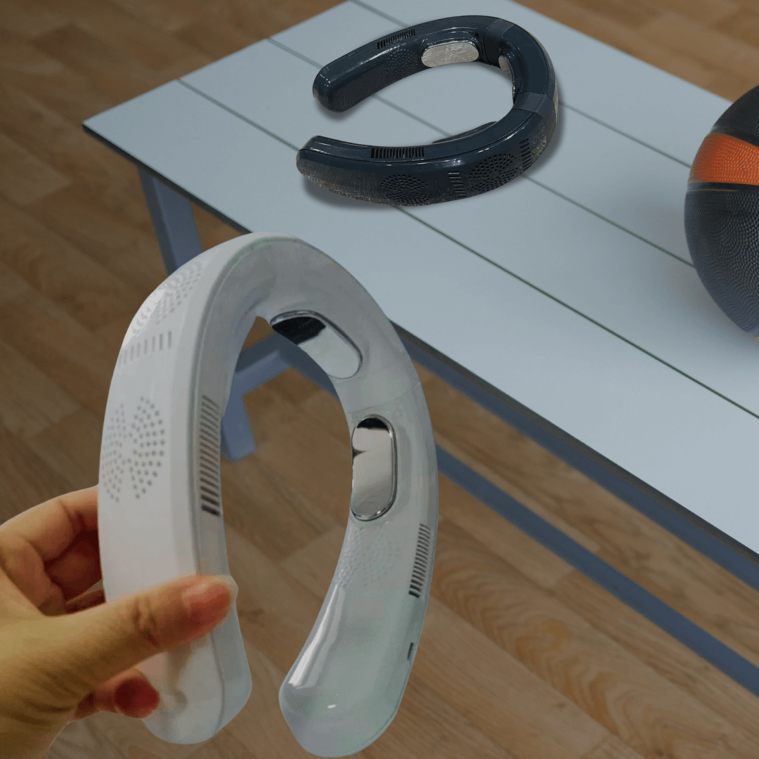 NexaBreeze Pro – Aire acondicionado portátil de cuello 3 en 1