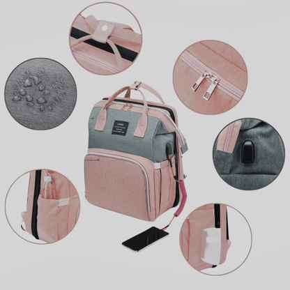 NexaNest Baby – Mochila Maternidad 3 en 1
